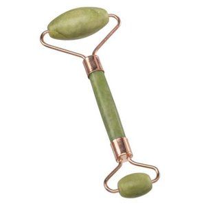 Zoe Ayla Jade Facial Roller With Suede Pouch